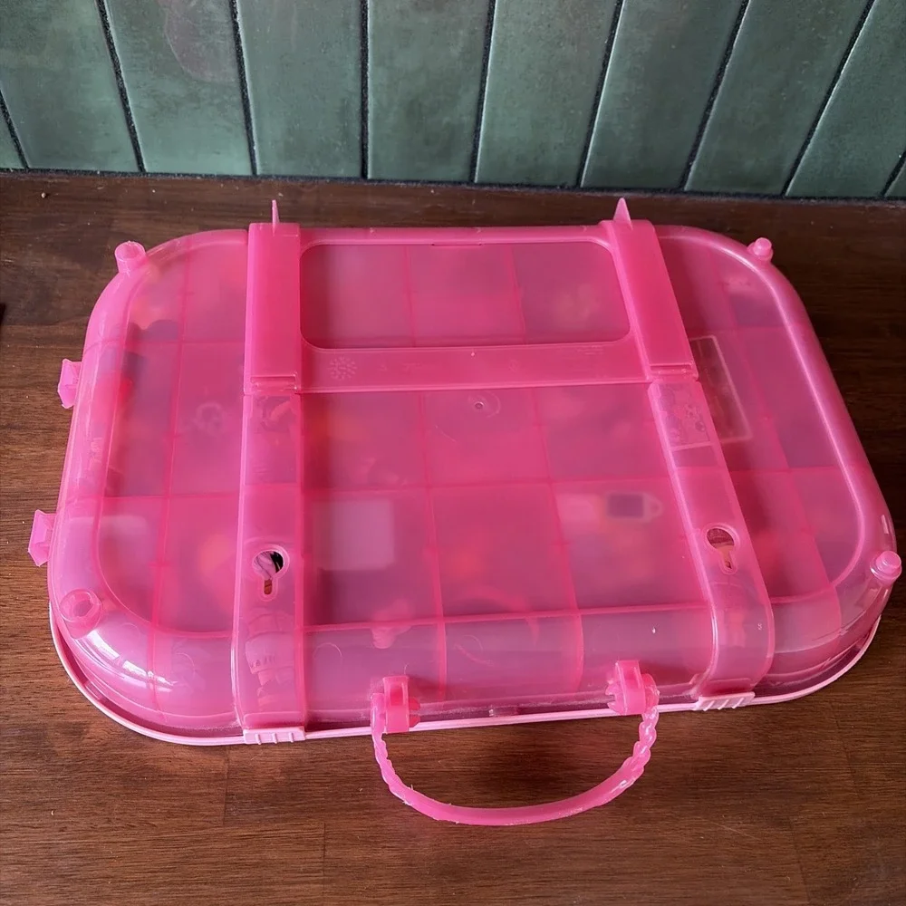 LOL Surprise Doll Lot Mixed Dolls Pet Accessories Pink Storage Case See Pics